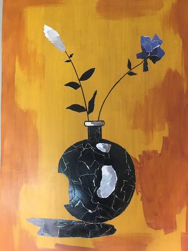 Original Still Life Collage by Mohan Subramani