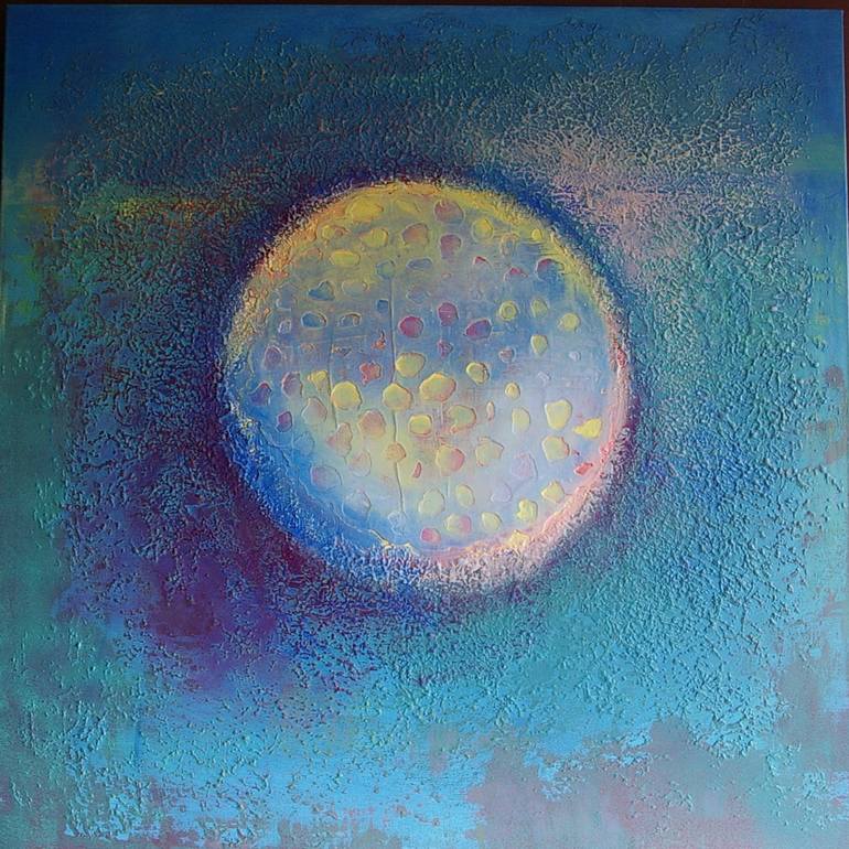 Clair De Lune Moonlight Painting By Lidia Wojtowicz Saatchi Art