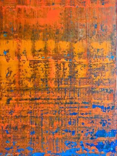 Original Abstract Painting by Lidia Wojtowicz
