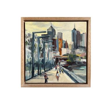 Original Expressionism Cities Paintings by Zory McGrath