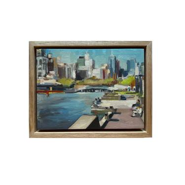 Original Contemporary Cities Paintings by Zory McGrath