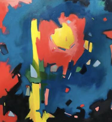 Original Abstract Expressionism Abstract Paintings by Zory McGrath