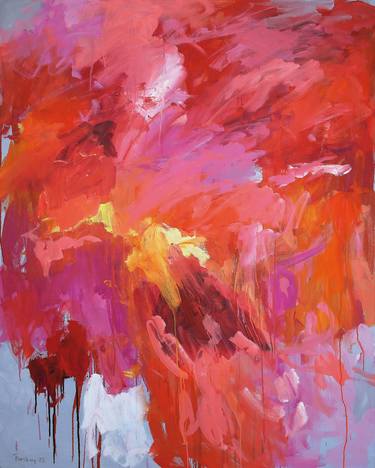 Original Abstract Expressionism Abstract Paintings by Erik Tonsberg