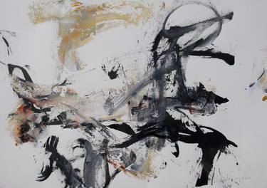 Original Abstract Expressionism Abstract Drawings by Erik Tonsberg
