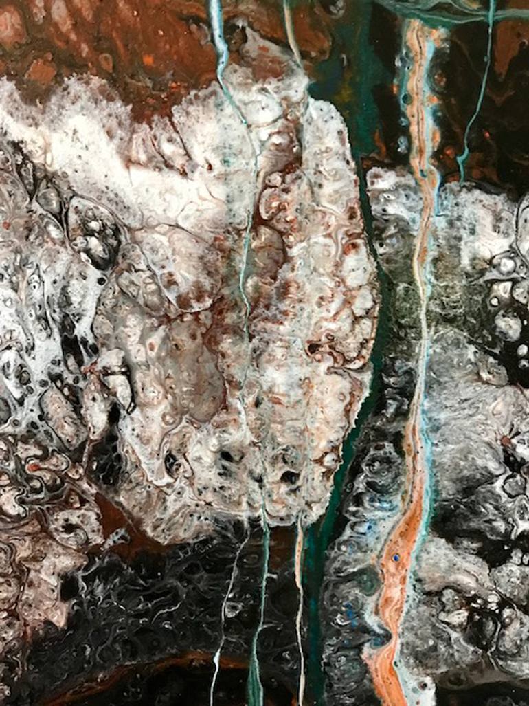 Original Abstract Painting by Sandy Coomer