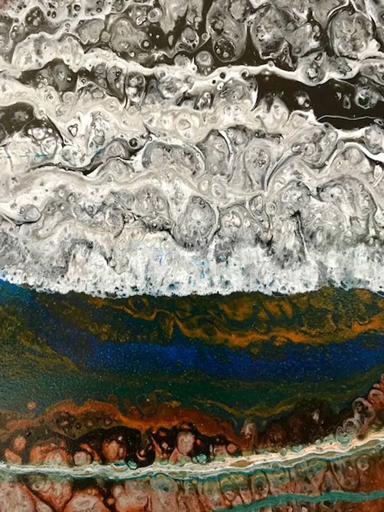 Original Abstract Painting by Sandy Coomer
