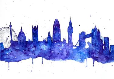 London, watercolor thumb