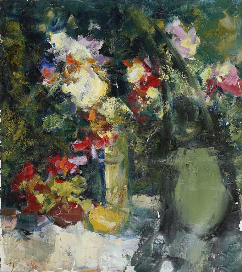 Flowers Painting by Olga Soloveva | Saatchi Art