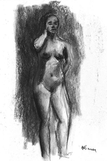 Print of Figurative Body Drawings by Dimitar Dimitrov