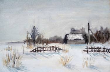 Original Landscape Painting by Katia Oskina