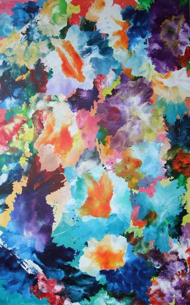 Original Abstract Painting by Christine Otis