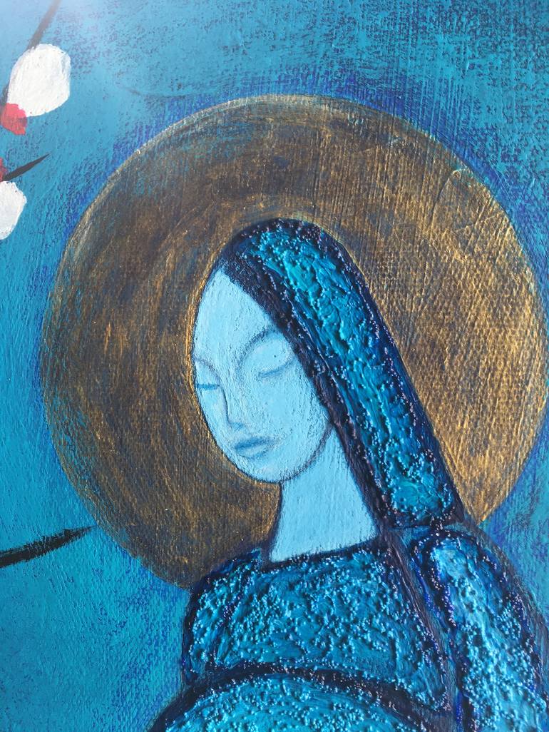 Original Religion Painting by Thea Matins