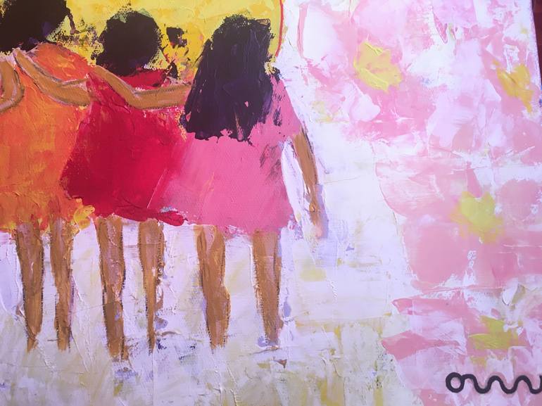 Original Modern Children Painting by Thea Matins