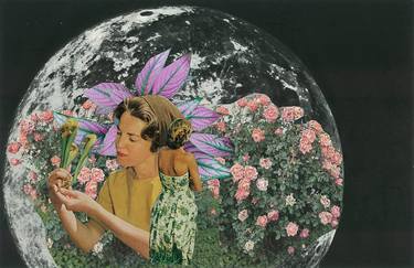Original Conceptual Women Collage by Susan Lerner