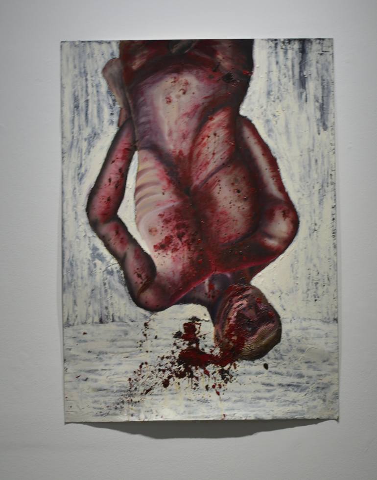Original Figurative Politics Painting by Medellin Silva