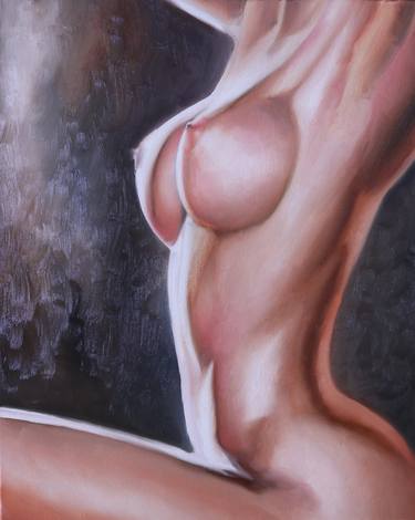 Print of Nude Paintings by Skye Train
