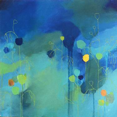 Original Abstract Landscape Paintings by Mitisha Vakil