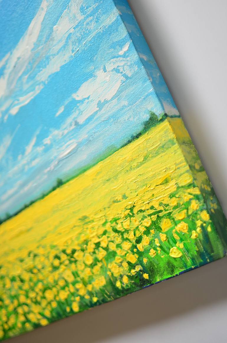 Original Impressionism Landscape Painting by Mitisha Vakil