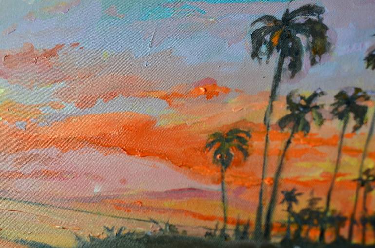 Original Abstract Landscape Painting by Mitisha Vakil