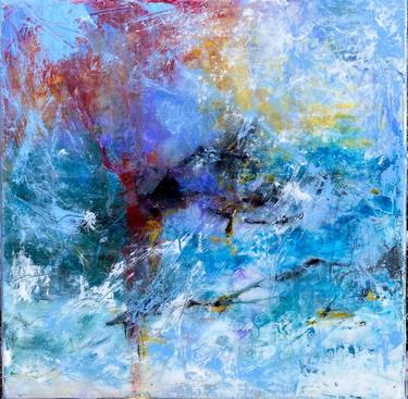 Original Abstract Expressionism Abstract Paintings by Mila Solo