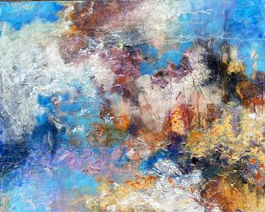 Original Abstract Expressionism Abstract Paintings by Mila Solo