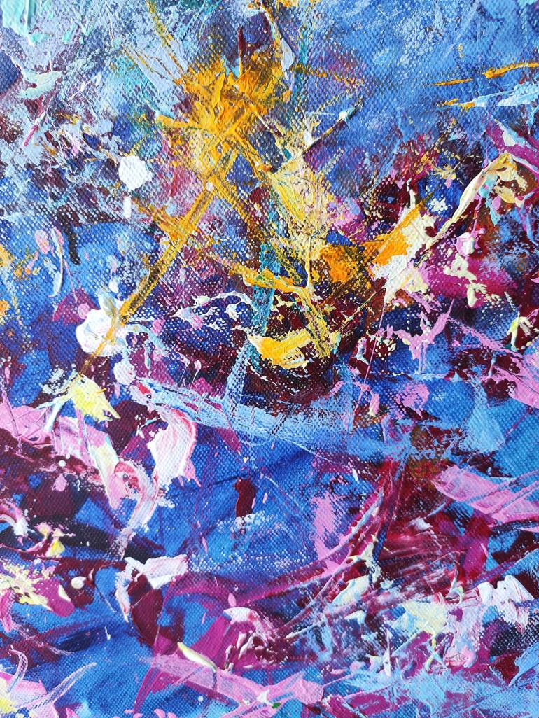 Original Abstract Painting by Mila Solo