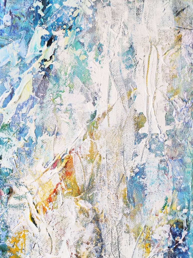 Original Abstract Expressionism Abstract Painting by Mila Solo