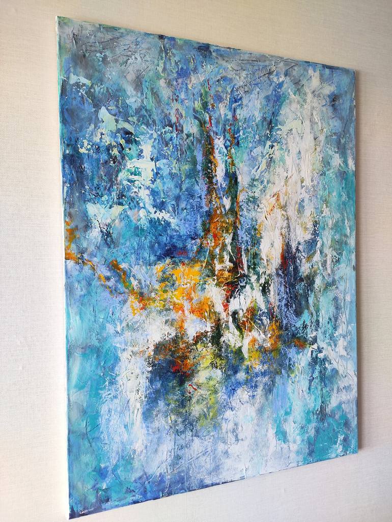 Original Abstract Painting by Mila Solo