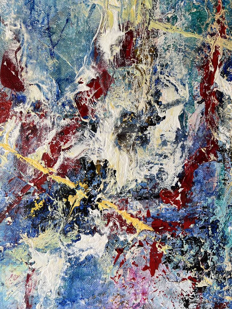 Original Expressionism Abstract Painting by Mila Solo