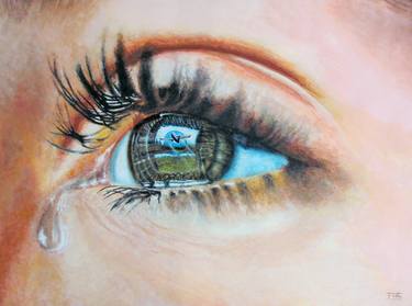 Original Photorealism Love Paintings by Stephane Ficely