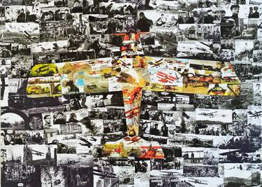 Print of Aerial Collage by Stephane Ficely