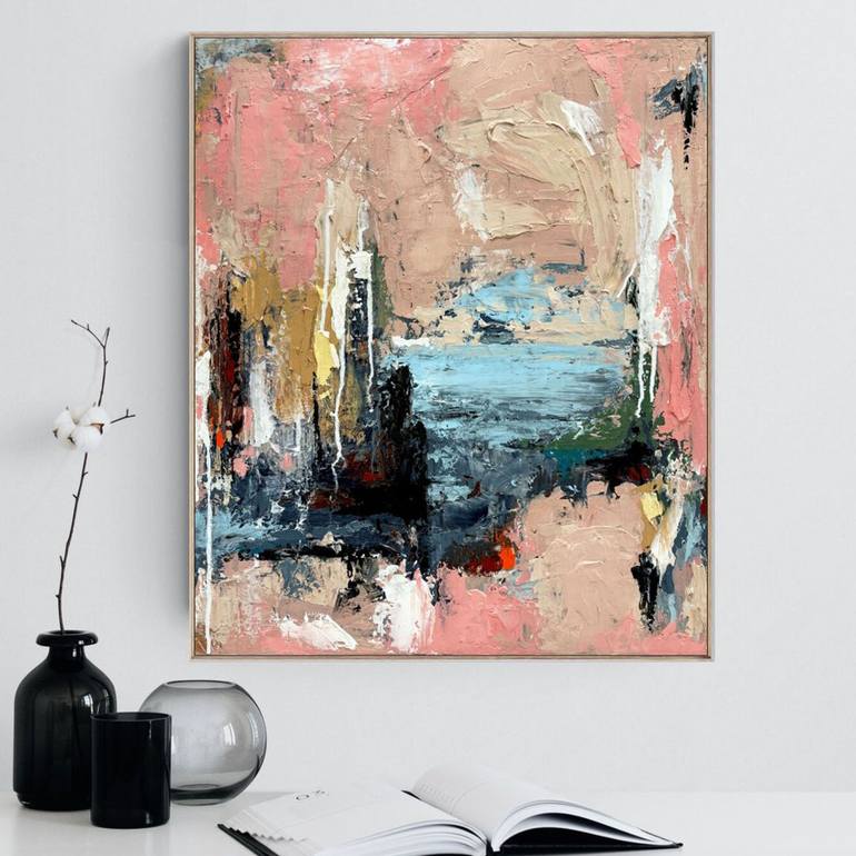 Original Abstract Painting by Melanie Crawford