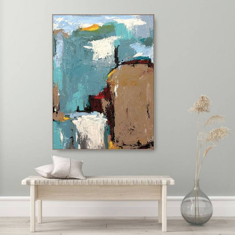 Original Abstract Painting by Melanie Crawford