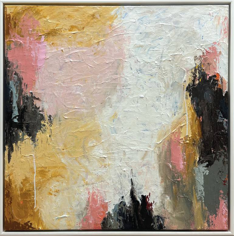 Original Abstract Expressionism Abstract Painting by Melanie Crawford