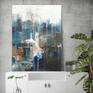 Multi-layered and textural
Original artwork

36" x 48" (91cm x 122cm) deep edge canvas
Acrylic on canvas

With gloss varnish and ready to hang

Comes with Certificate of Authenticity