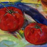 Two Tomatoes by Diana Kurz