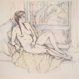 Nude By Window #1 by Diana Kurz