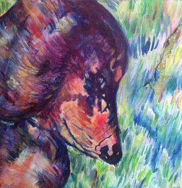 Print of Figurative Animal Paintings by Cindy Franz