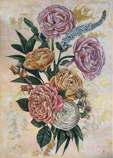 Original Botanic Paintings by Anna Tazieva