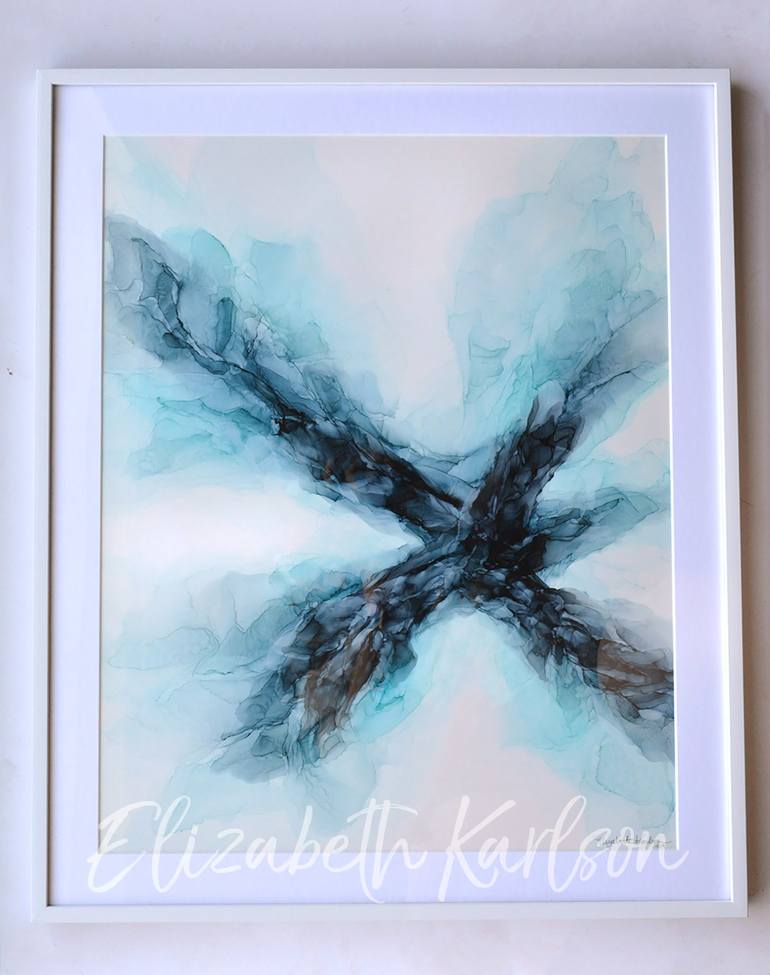 Original Abstract Painting by Elizabeth Karlson