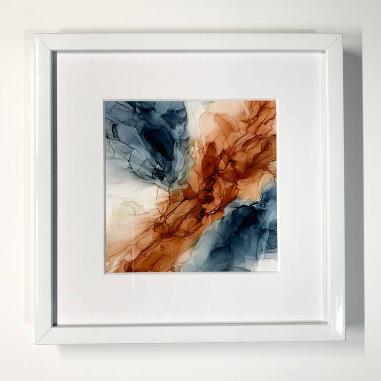 Original Abstract Expressionism Abstract Painting by Elizabeth Karlson