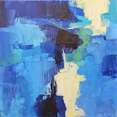 Original Abstract Paintings by Lubna Al-Lahham