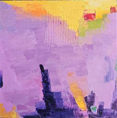 Original Abstract Paintings by Lubna Al-Lahham