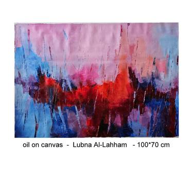 Original Abstract Paintings by Lubna Al-Lahham