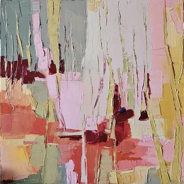 Original Abstract Paintings by Lubna Al-Lahham