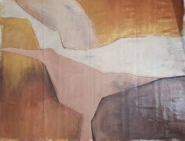 Original Art Deco Abstract Paintings by Lubna Al-Lahham