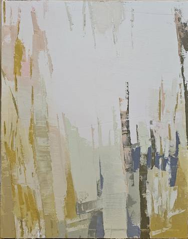 Original Abstract Expressionism Abstract Paintings by Lubna Al-Lahham