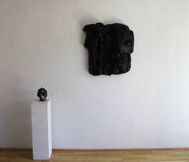 Original Abstract Expressionism Interiors Sculpture by Ismet Jonuzi
