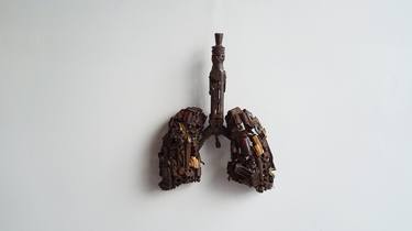 Original Abstract Expressionism Health & Beauty Sculpture by Ismet Jonuzi