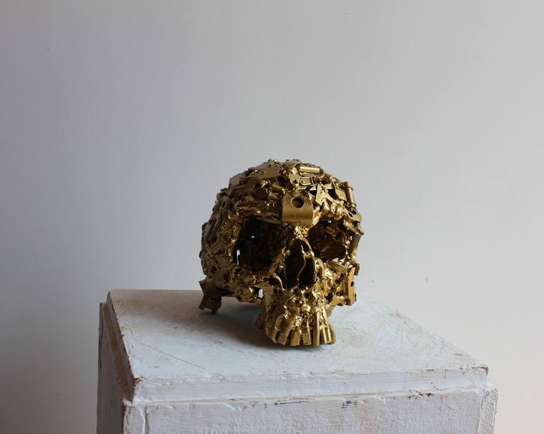 Original Mortality Sculpture by Ismet Jonuzi